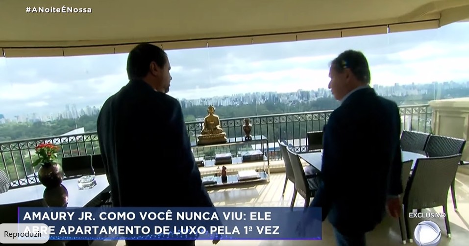 Varanda com vista para o Parque do Ibirapuera - Foto: Reprodução/Record