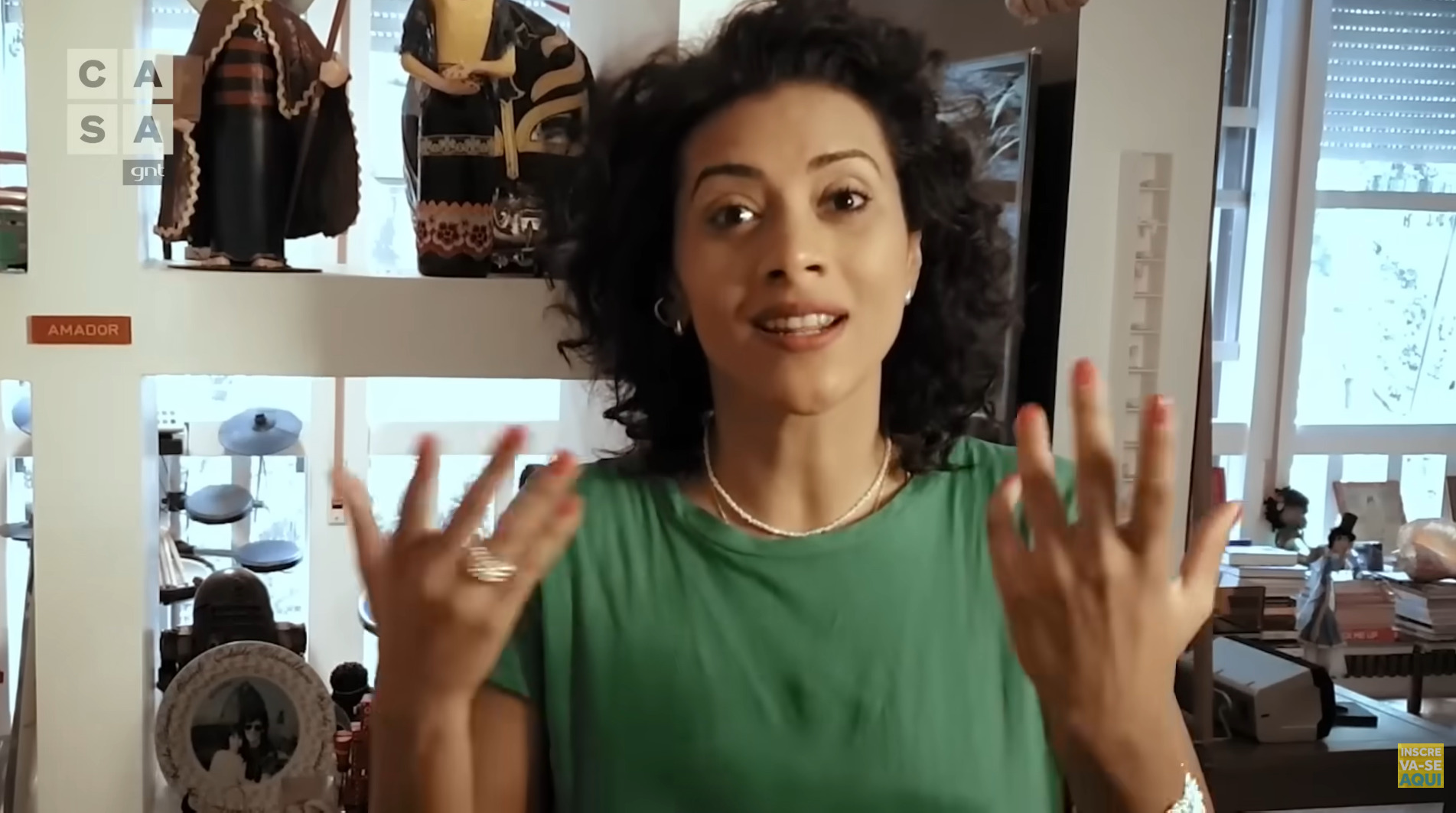 Apartamento da jornalista Aline Midlej