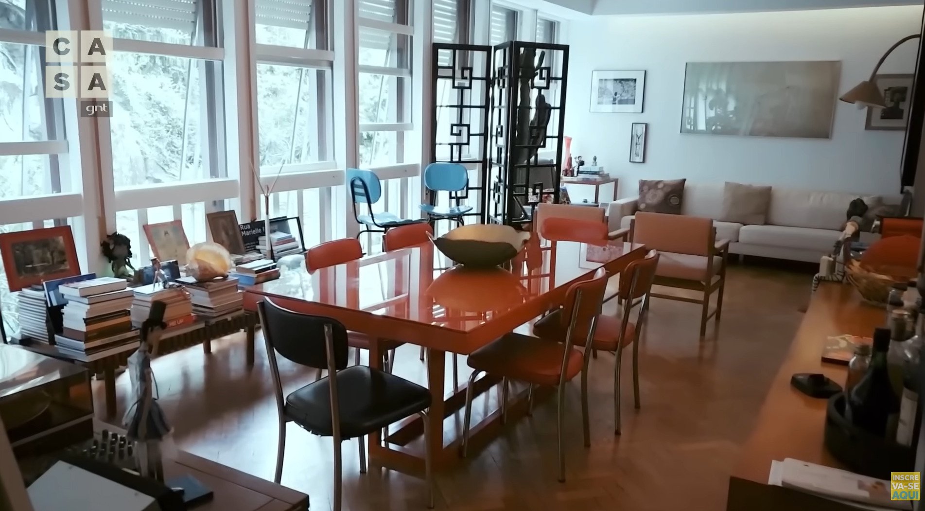 Apartamento da jornalista Aline Midlej