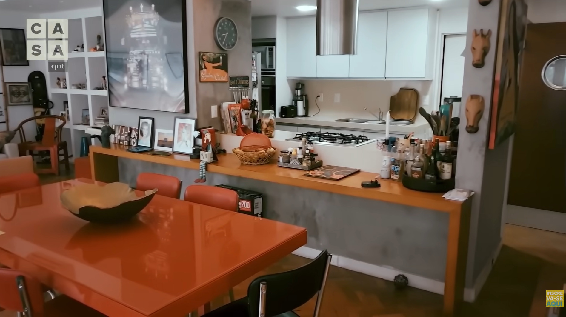Apartamento da jornalista Aline Midlej