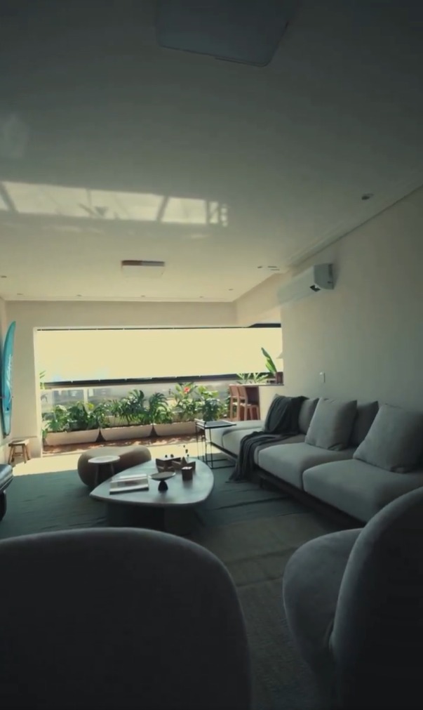 Apartamento de Lucas Guedez - Foto: Reprodução / Instagram @lucasguedez