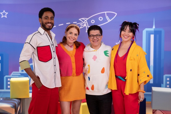 Ícaro Silva, Letícia Colin, Paulo Mathias Jr. e Geovanna Tominaga