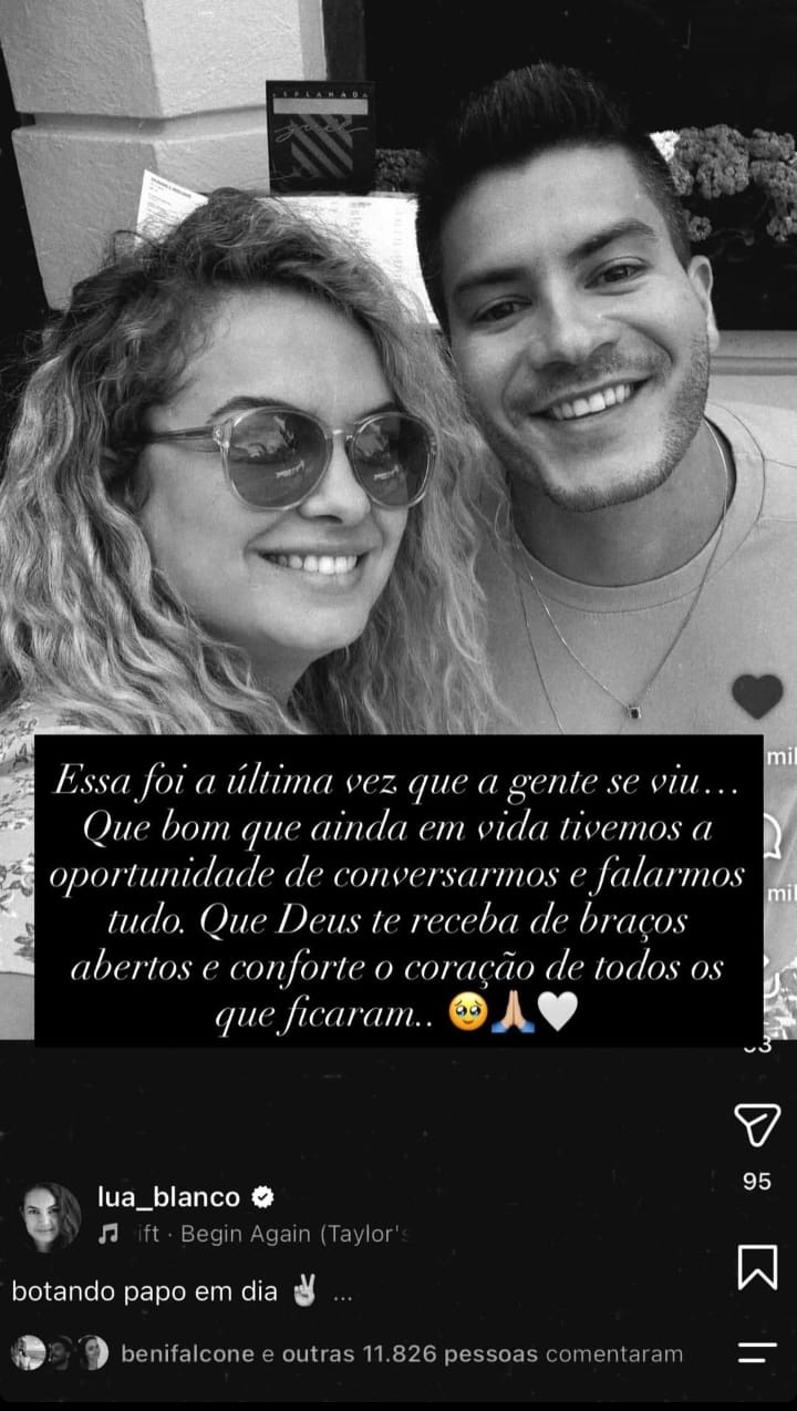 Arthur Aguiar e Lua Blanco