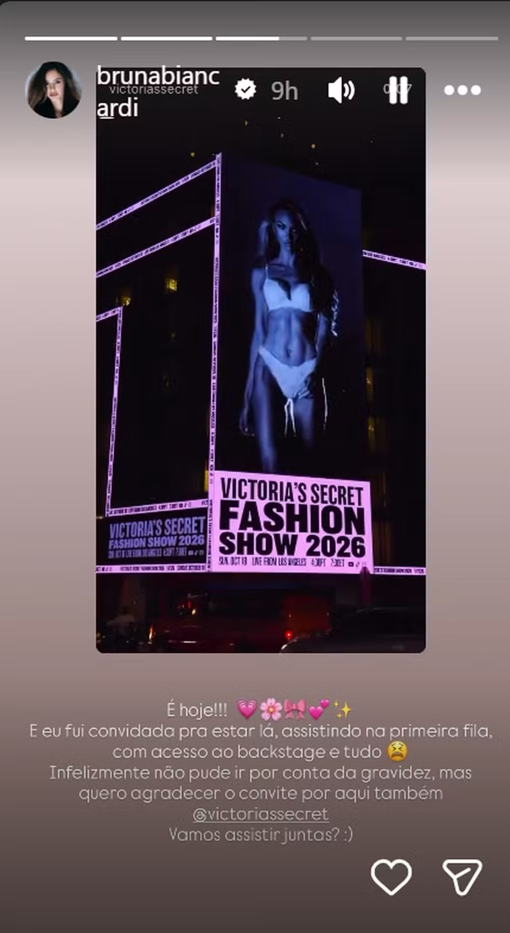Bruna Biancardi revela que recusou convite para evento — Foto: Reprodução/Instagram @brunabiancardi