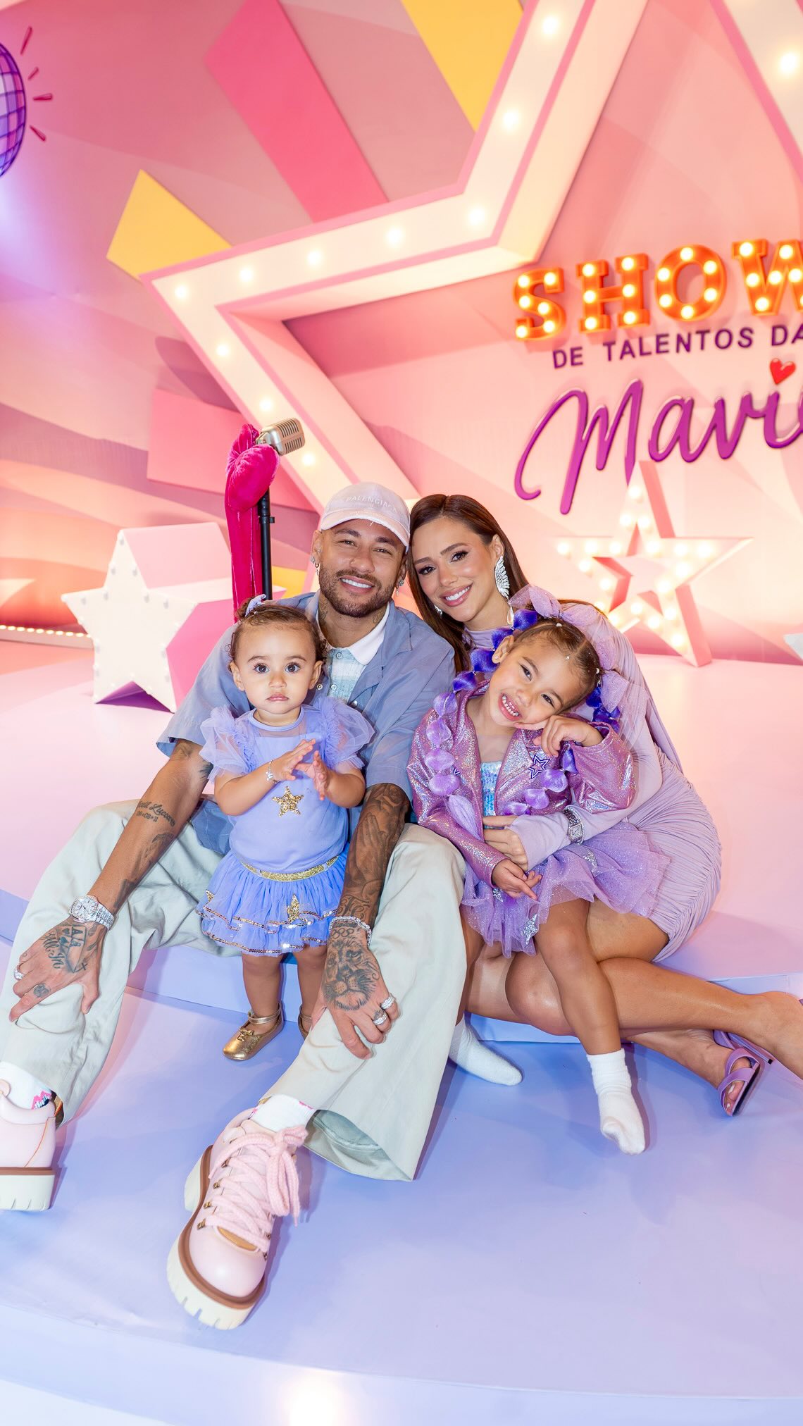 Bruna Biancardi e Neymar Jr são pais de Mavie e Mel - Foto: Reprodução / Instagram @brunabiancardi 
