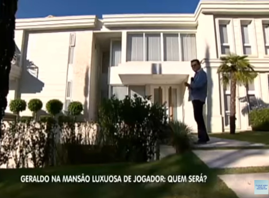 Mansão de Cafu apareceu na TV em 2013 - Foto: Reprodução/Record