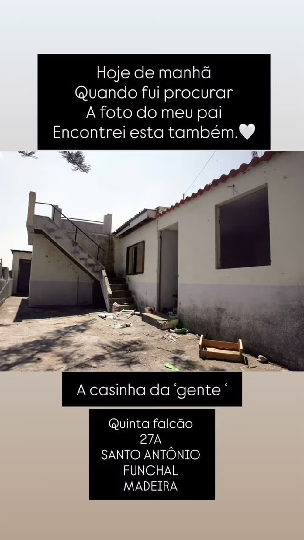 Hoje bilionário, Cristiano Ronaldo já morou em casa simples com escada lateral 