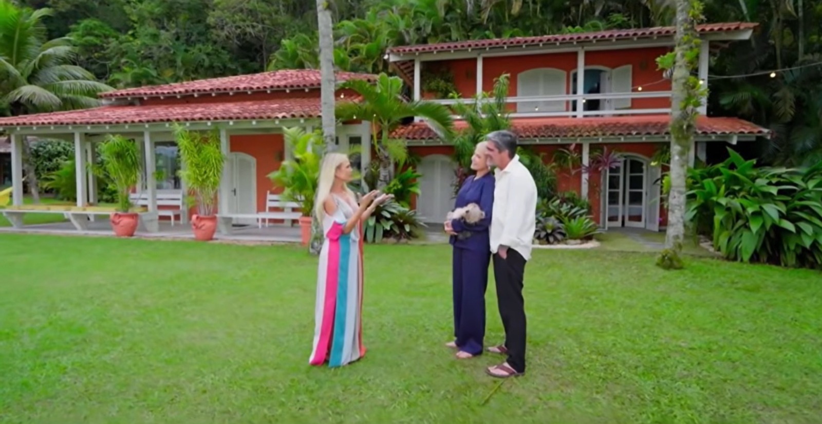 Casa de Xuxa Meneghel em Angra dos Reis - Foto: Reprodução / Globo