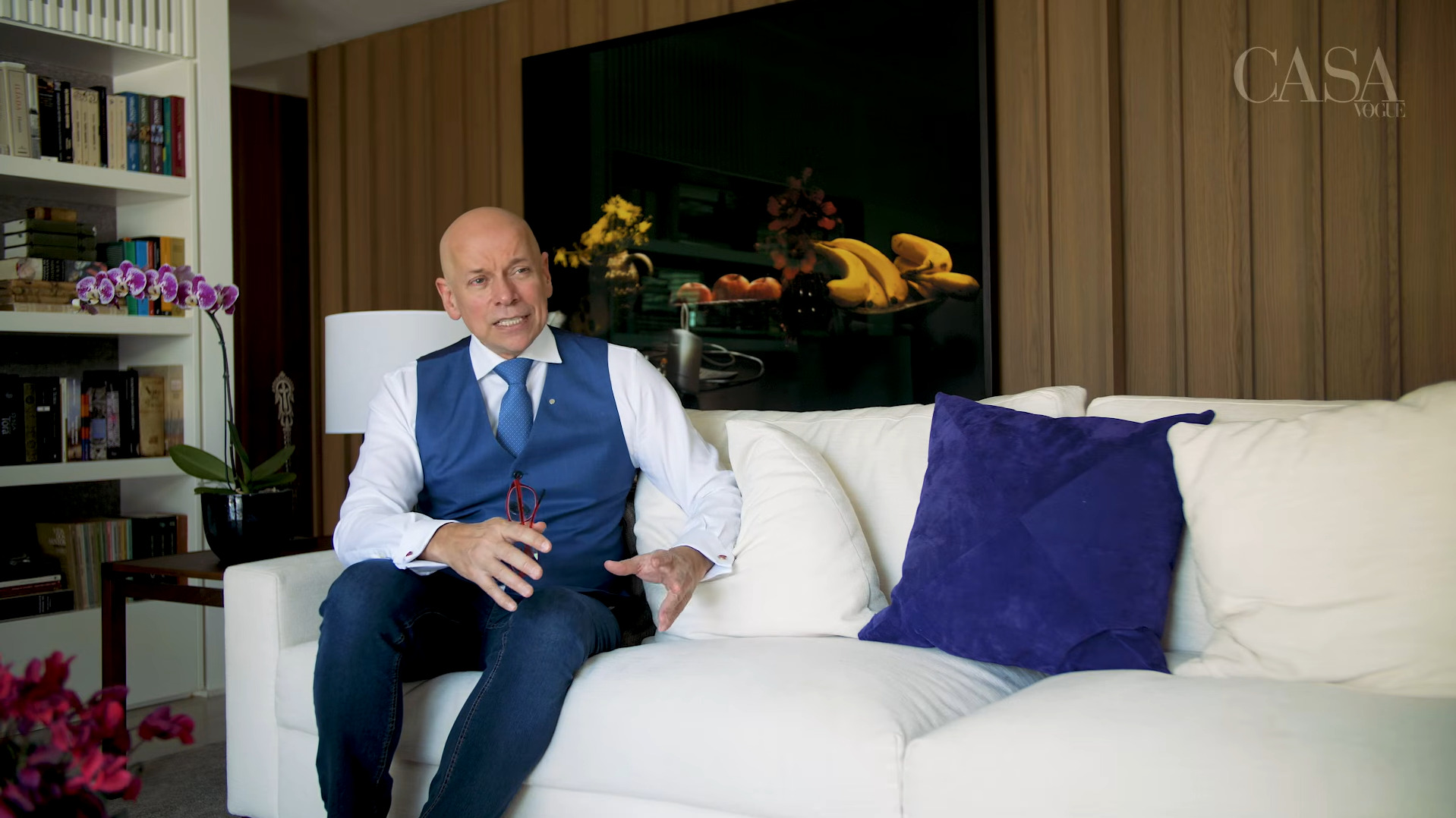 Casa de Leandro Karnal foi apresentada ao público em 2019