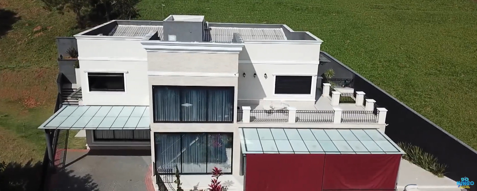 Casa de Maria Cecília e Rodolfo exibida no SBT, em 2020