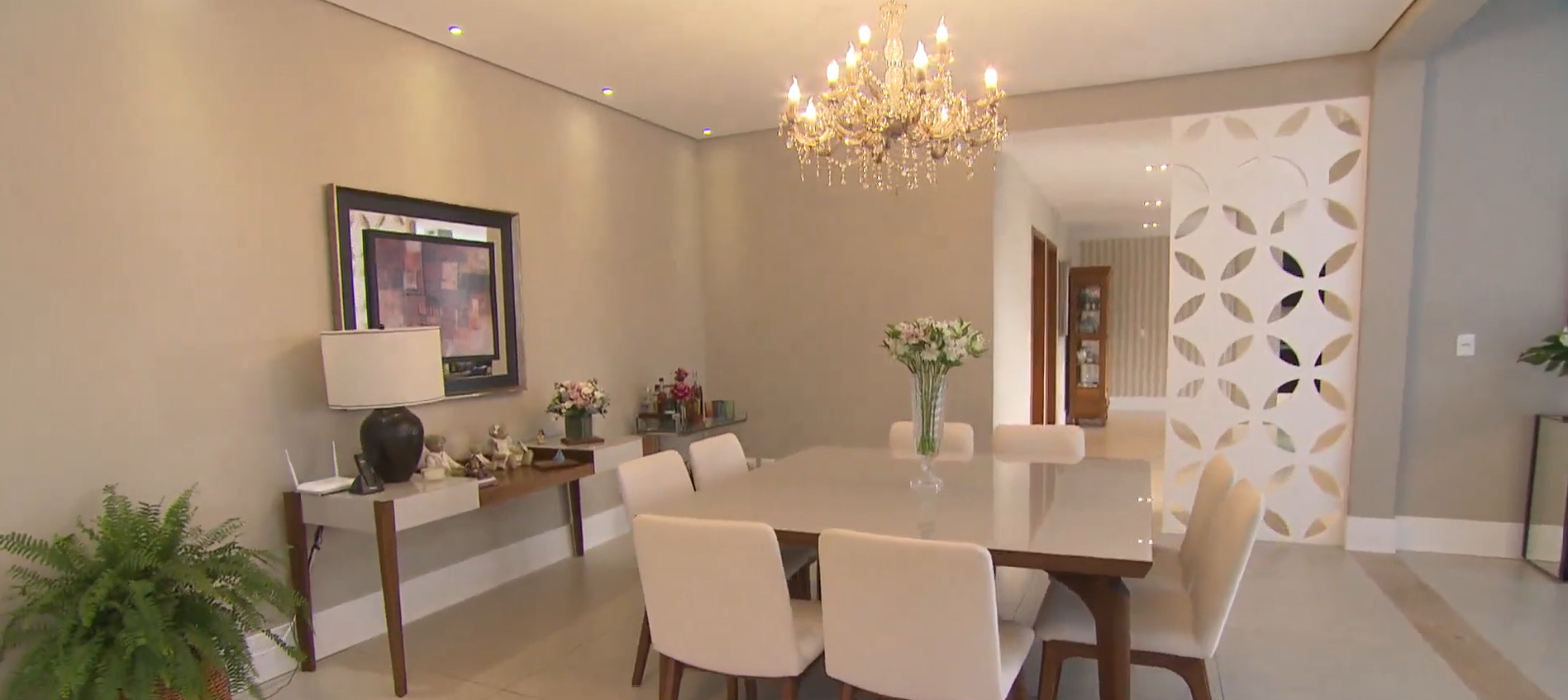 Casa de Maria Cecília e Rodolfo exibida no SBT, em 2020