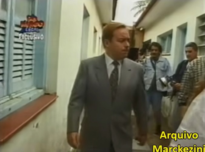 Gugu visitou Chico Xavier em 1995 - Foto: Reprodução/YouTube