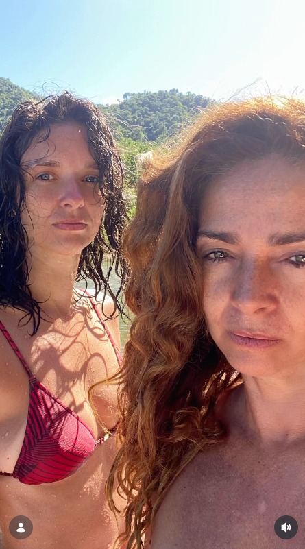 Claudia Ohana com a filha, Dandara Guerra - Foto: Reprodução / Instagram @ohanareal 