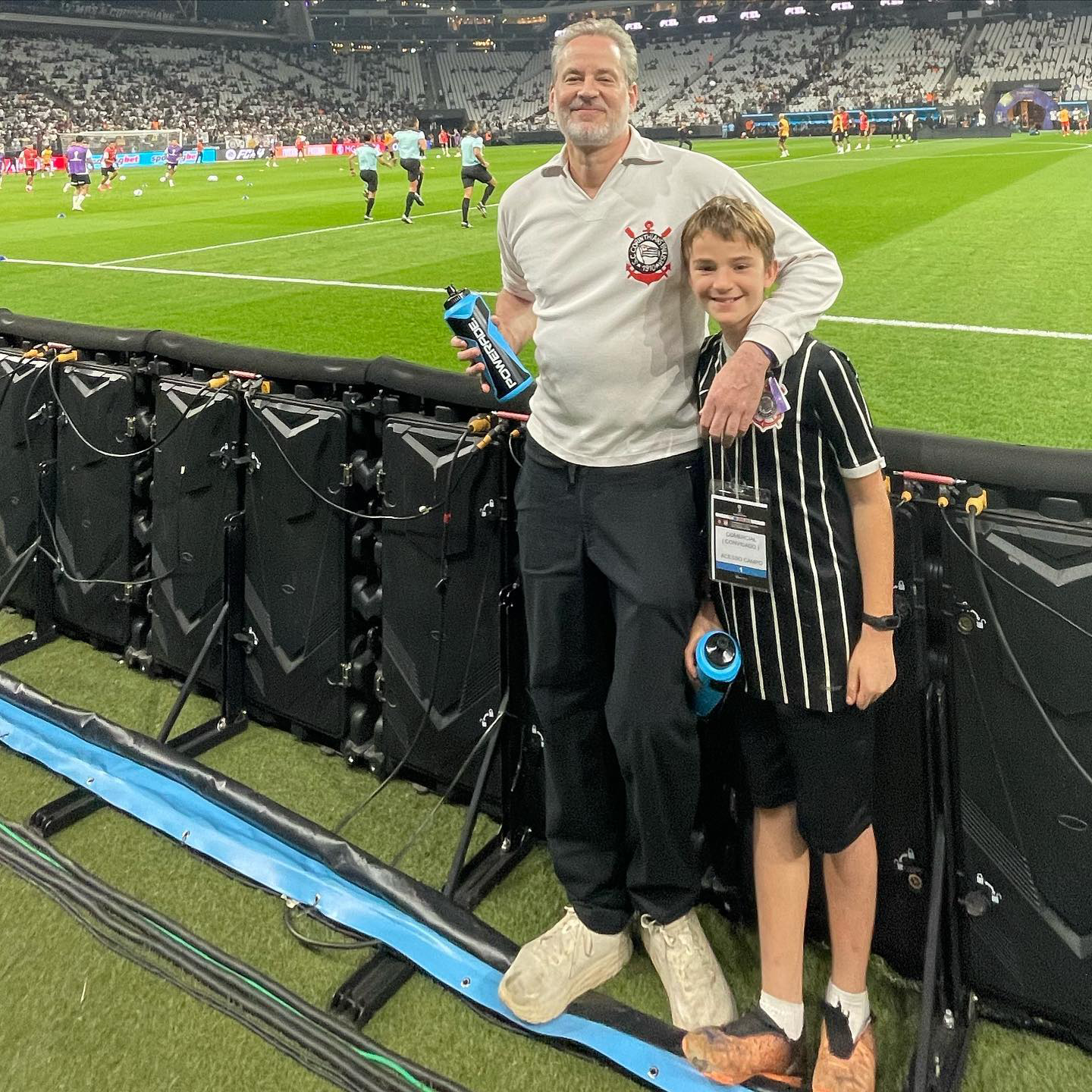 Dan Stulbach e o filho, Davi - Foto: Reprodução / Instagram