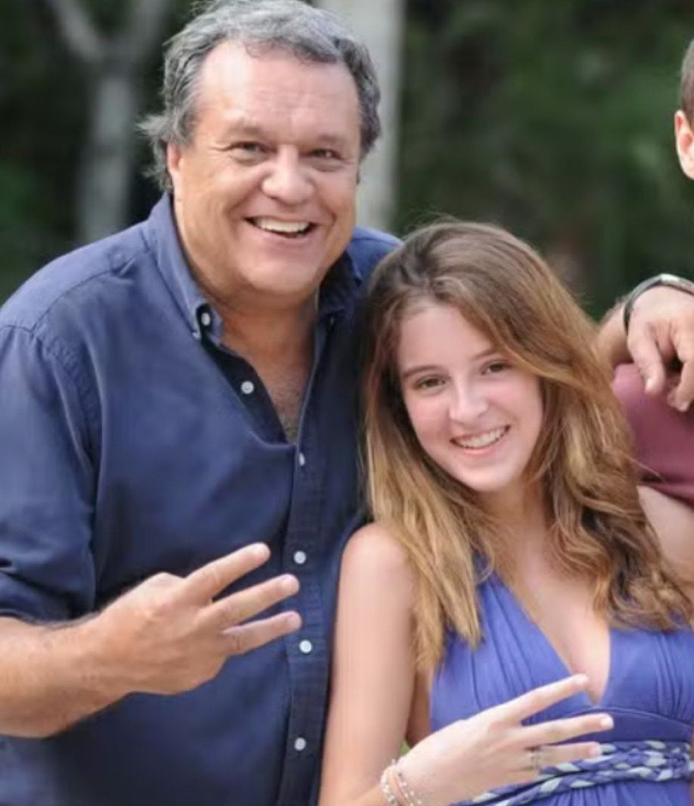 Dennis Carvalho com a filha, Luiza - Foto: Reprodução / Instagram 