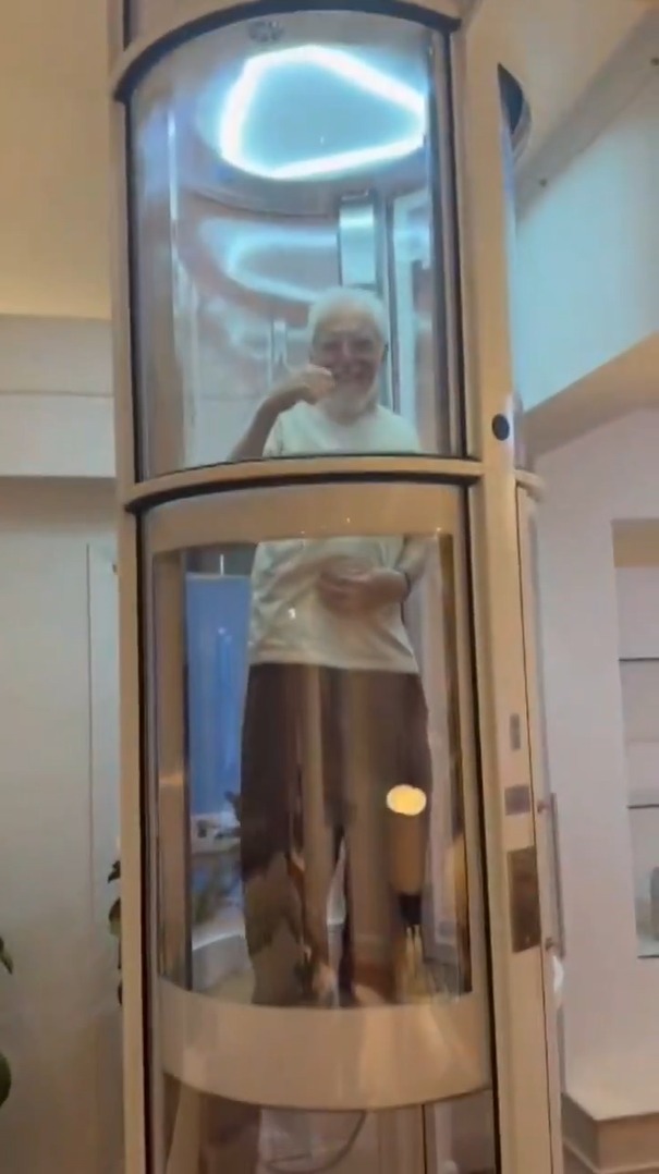 Mansão de Carlos Alberto de Nóbrega ganha elevador - Foto: Reprodução / Instagram @drarenatadenobrega