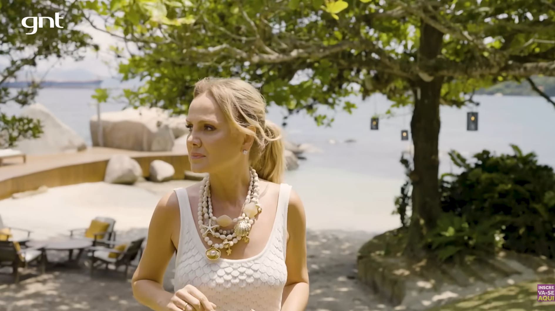 Mansão em Angra onde Eliana gravou programa do GNT