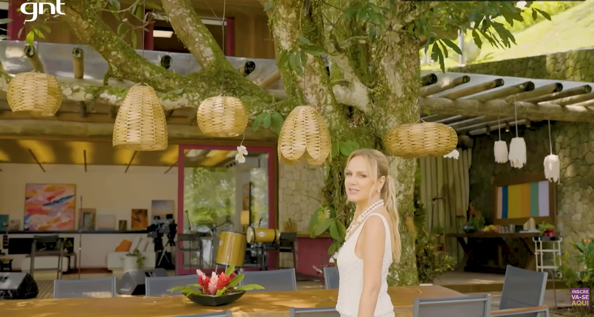 Mansão em Angra onde Eliana gravou programa do GNT