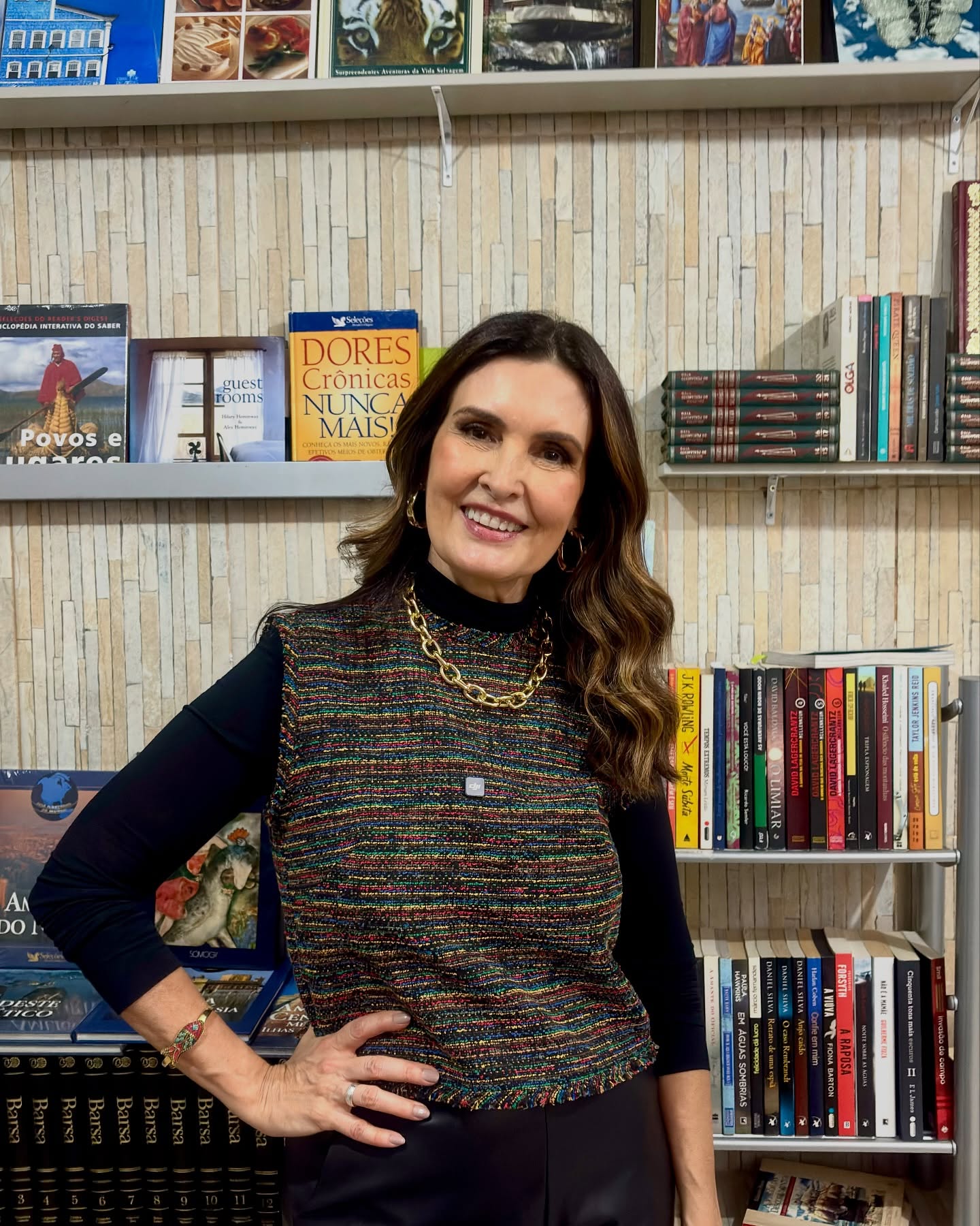 Fátima Bernardes lidou com o câncer na pandemia - Foto: Reprodução/Instagram