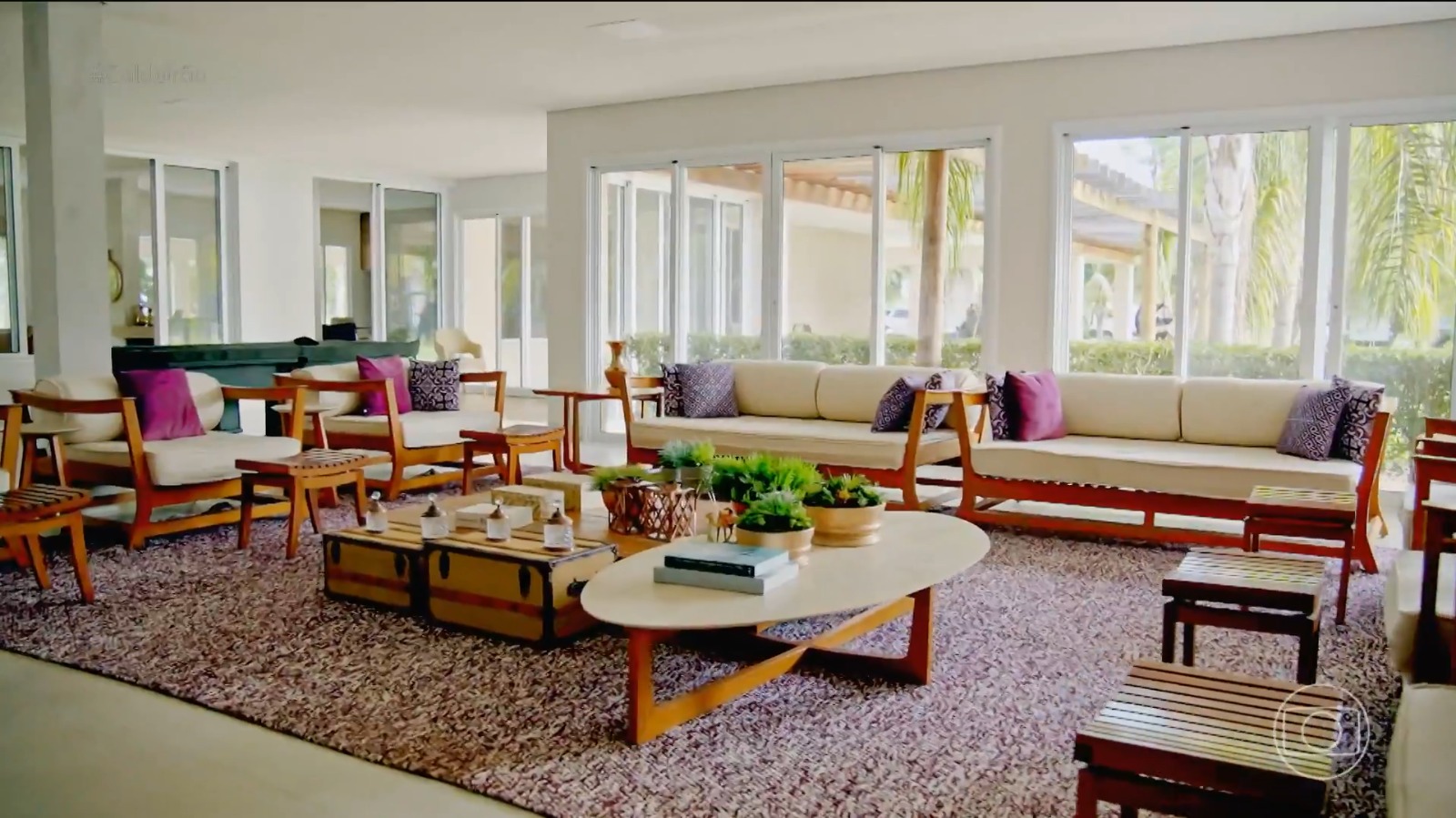 Fazenda de Maiara e Maraisa no interior de Goiás - Foto: Reprodução / TV Globo 