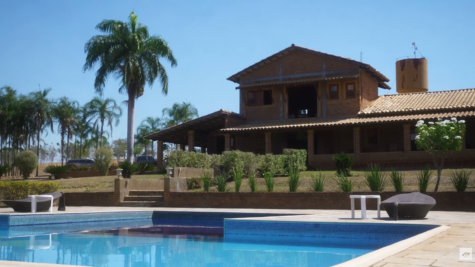 Fazenda de Gloria Pires e Orlando Morais em Goiás - Foto: Reprodução / YouTube / Condomínio de Chácaras