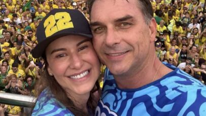 Quem é a mulher de Flávio Bolsonaro? Ela saiu do Brasil pelo marido, é dentista e mãe de duas meninas