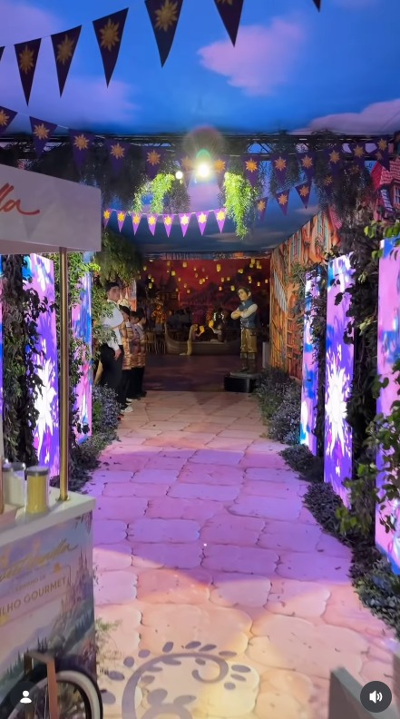 Festa de 1 ano de Mia, filha de Lucas Rangel e Lucas Bley - Foto: Reprodução / Instagram @lucasranngel 