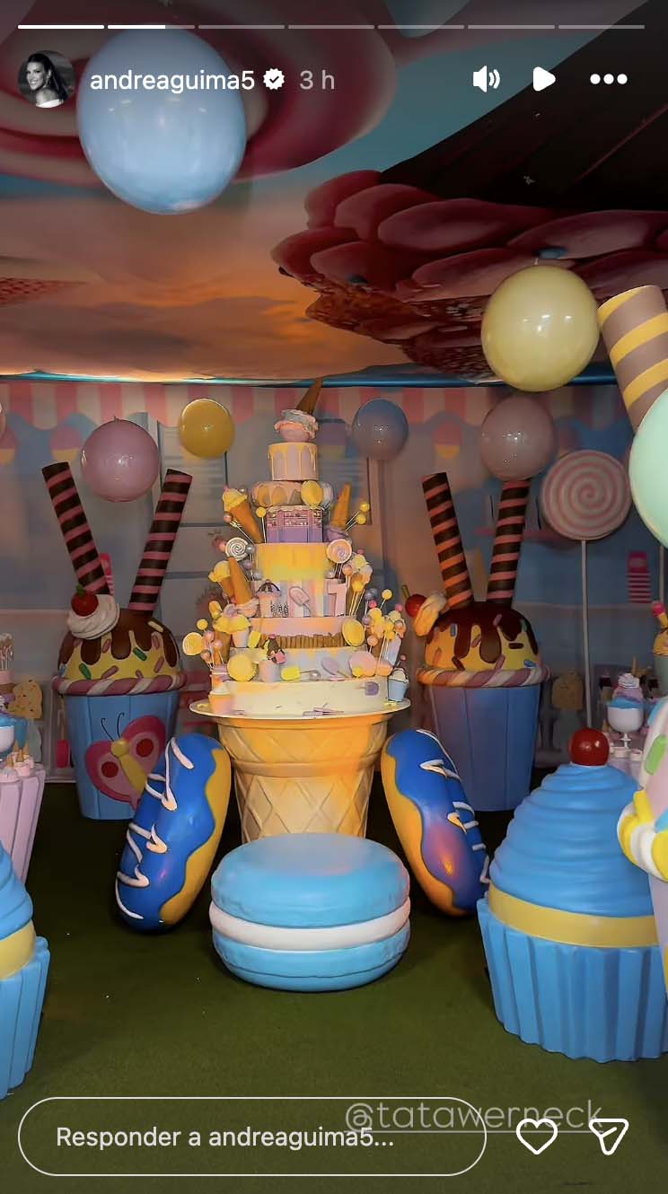 Festa de aniversário de Clara Maria - Foto: Reprodução / Instagram