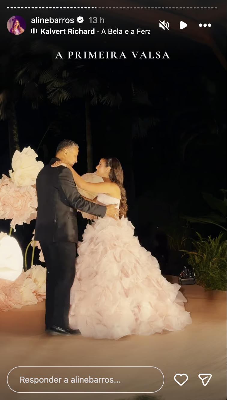 Festa de 15 anos de Maria Catherine, filha de Aline Barros - Foto: Reprodução / Instagram