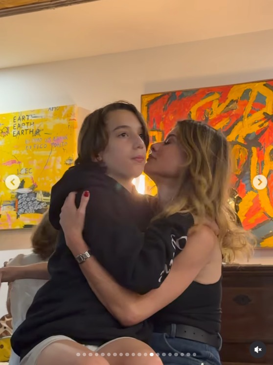 Pedro é filho da atriz Alinne Moraes - Foto: Reprodução / Instagram @alinnemoraes