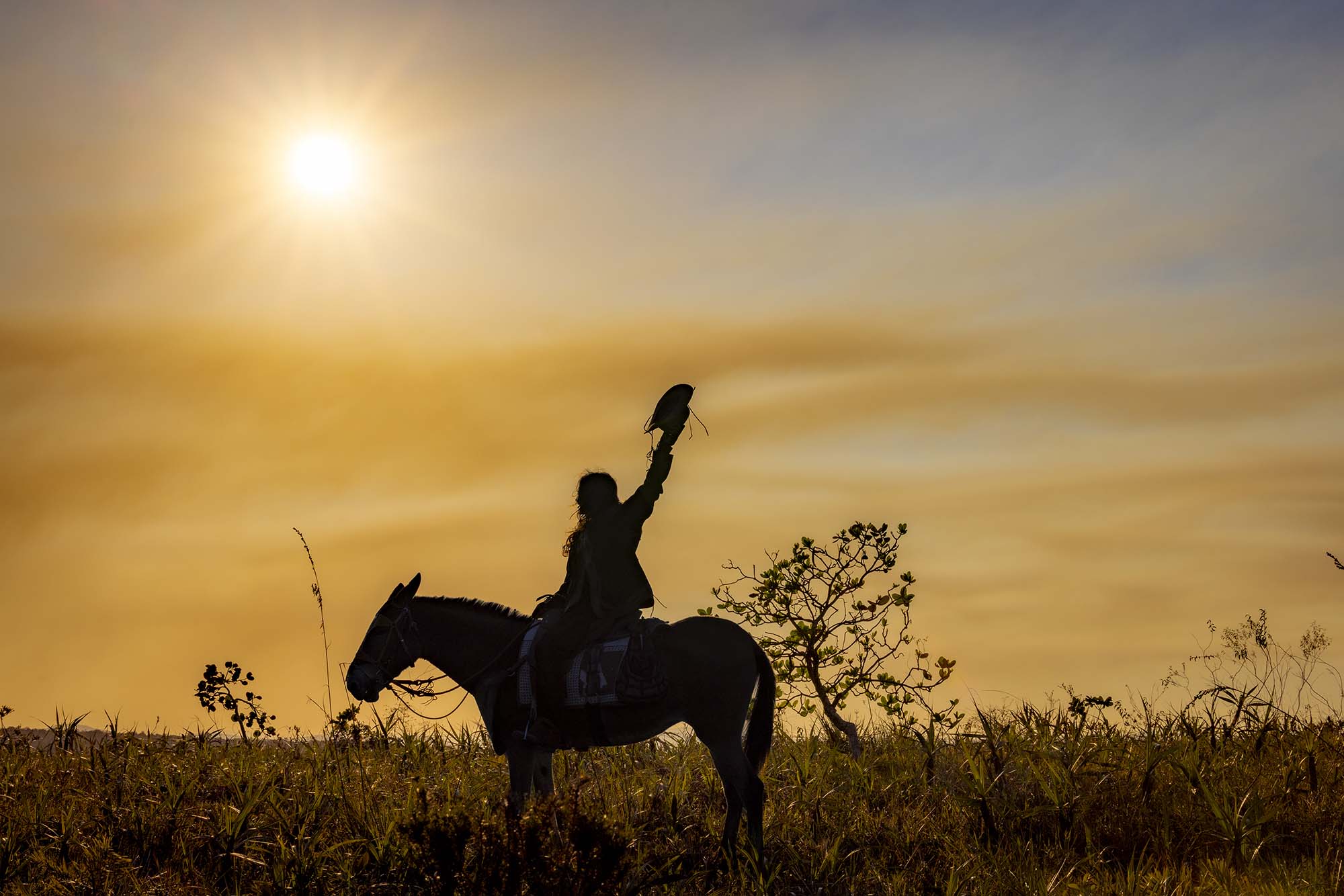 Gravação da novela 'Lá Minha Terra' na Chapada Diamantina - Foto: Globo/Beatriz Damy 