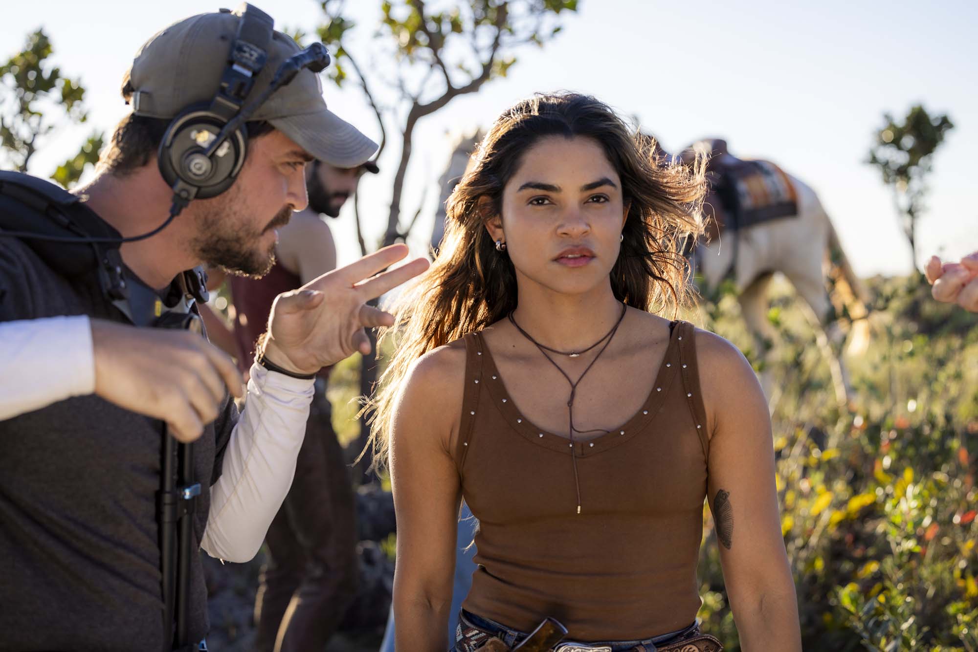 Gravação da novela 'Lá Minha Terra' na Chapada Diamantina - Foto: Globo/Beatriz Damy 
