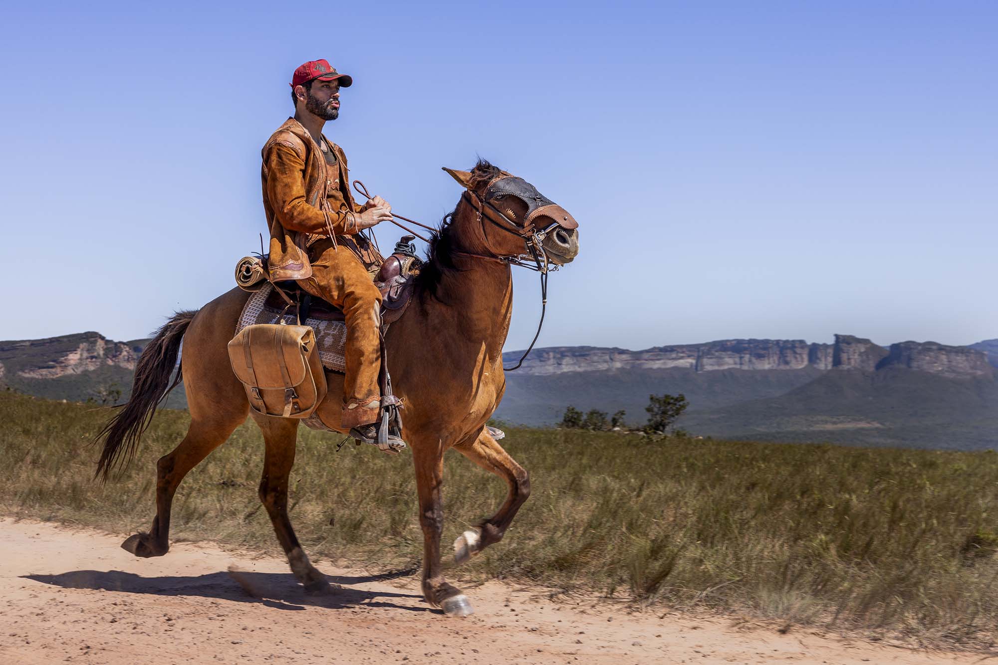 Gravação da novela 'Lá Minha Terra' na Chapada Diamantina - Foto: Globo/Beatriz Damy 
