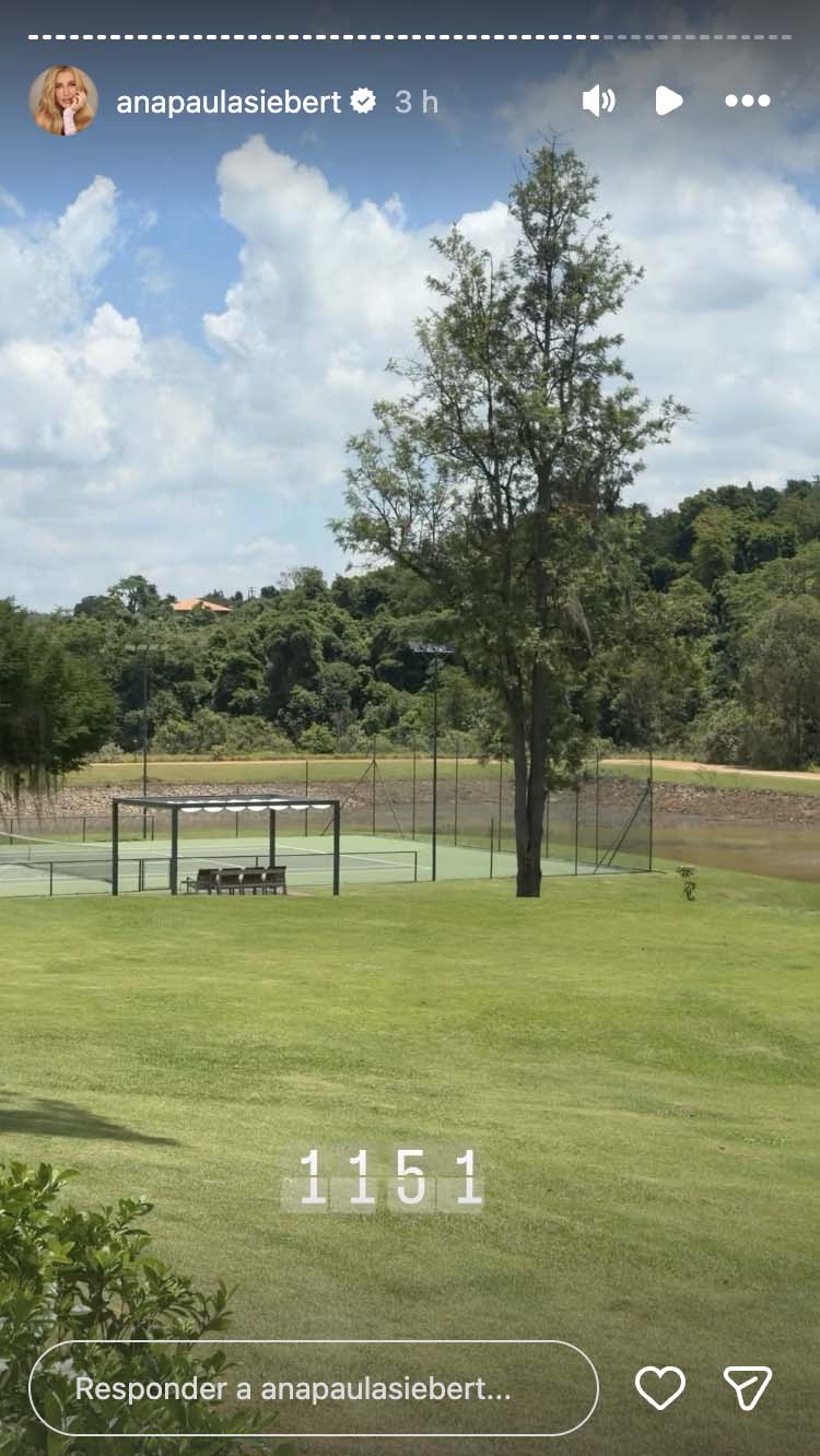 Fazenda de Roberto Justus e Ana Paula Siebert - Foto: Reprodução / Instagram