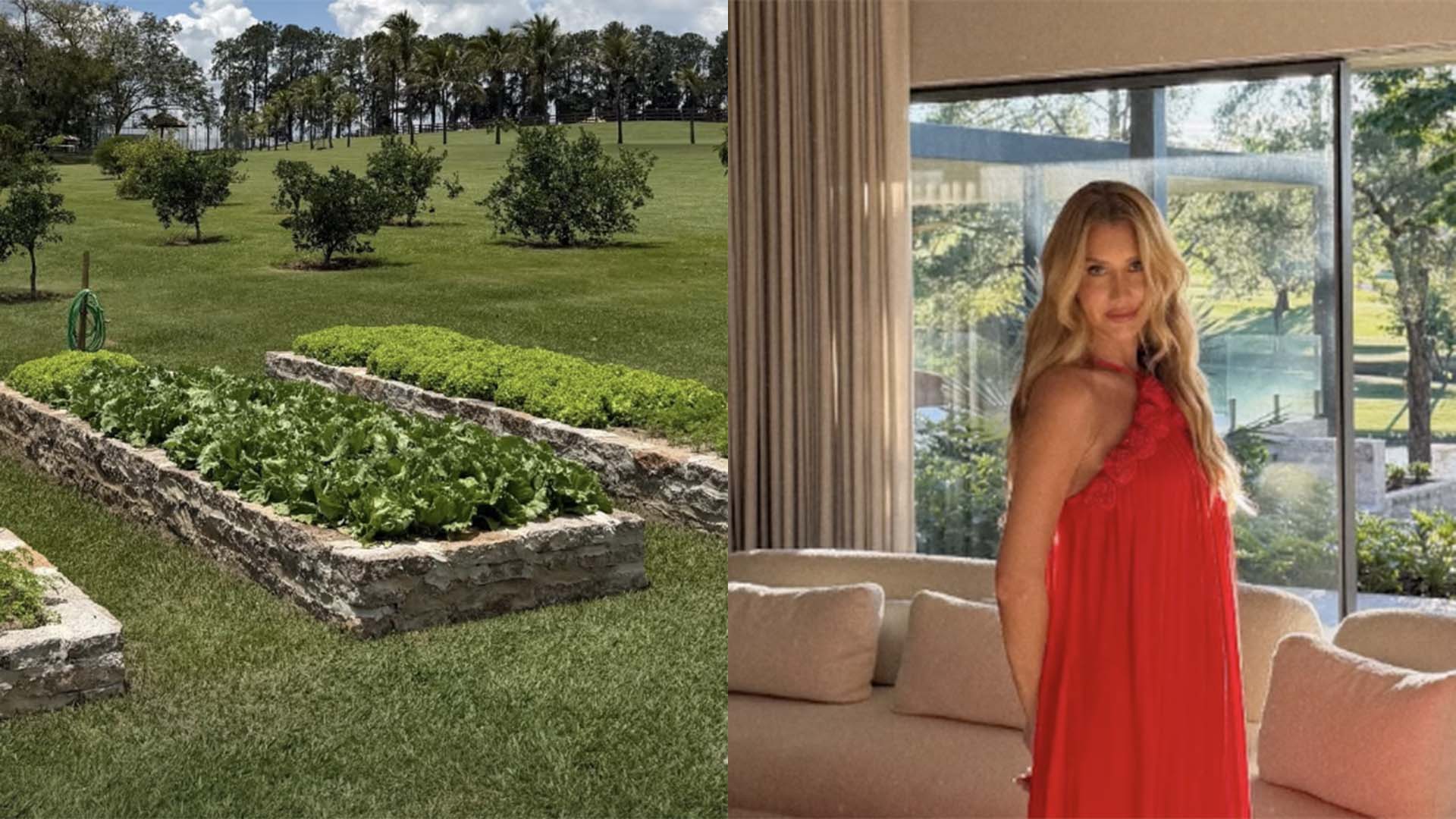 Entenda: Ana Paula Siebert cultiva horta elegante na fazenda da família no interior de São Paulo