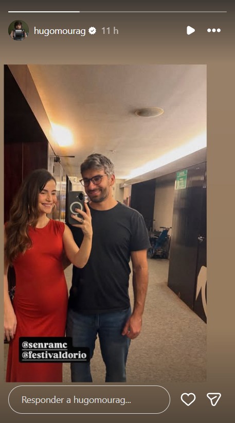 Hugo Moura e a esposa, Maria Clara, estão à espera do primeiro filho do casal - Foto: Reprodução / Instagram @hugomourag