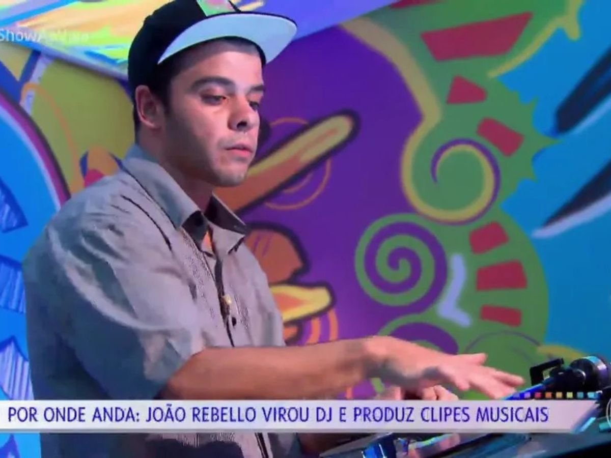 João Rebello seguiu carreira de DJ após se afastar das novelas - Foto: Reprodução / TV Globo