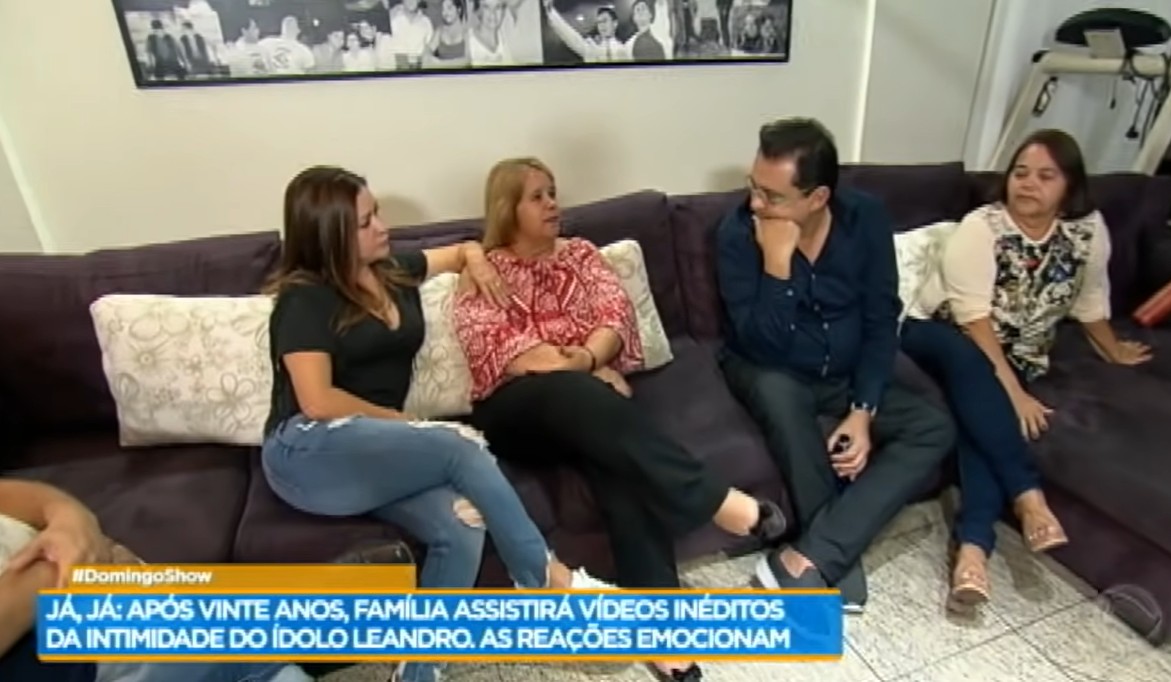 Família do artista transformou imóvel em refúgio com lembranças - Foto: Reprodução/Record