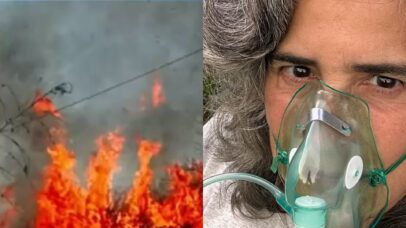 Aos 68 anos, atriz comanda fazenda atingida por forte incêndio a 80 km de Juiz de Fora em MG