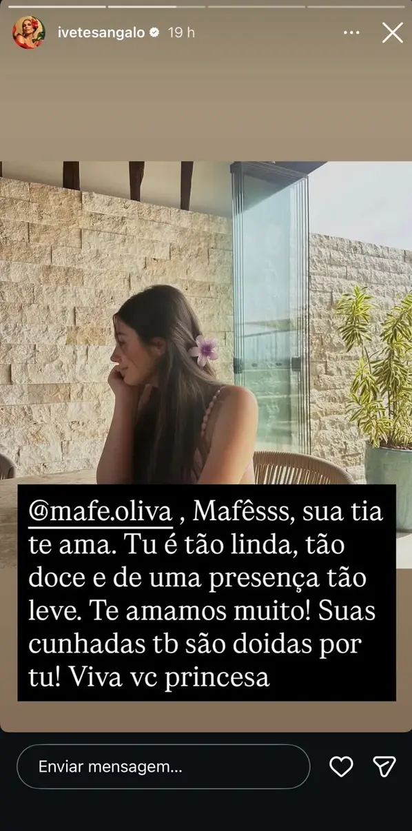 Storie Ivete Sangalo - Foto: Reprodução/Instagram