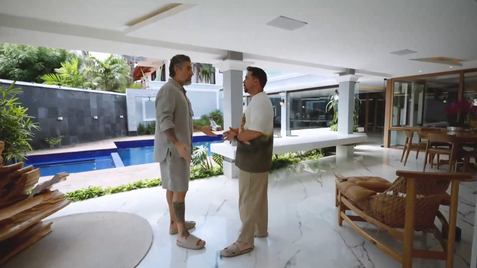 Mansão de Xand Avião em Fortaleza - Foto: Reprodução / TV Globo