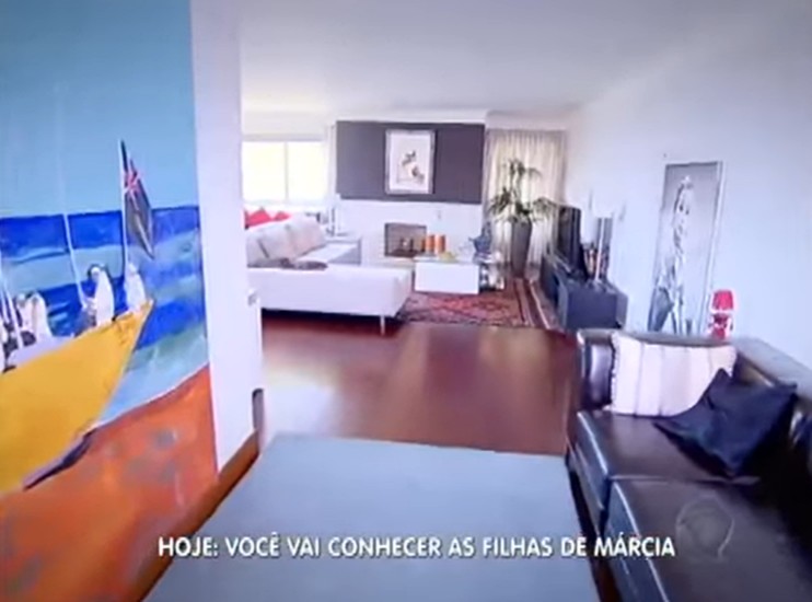 Entrada da casa - Foto: Reprodução/TV Record