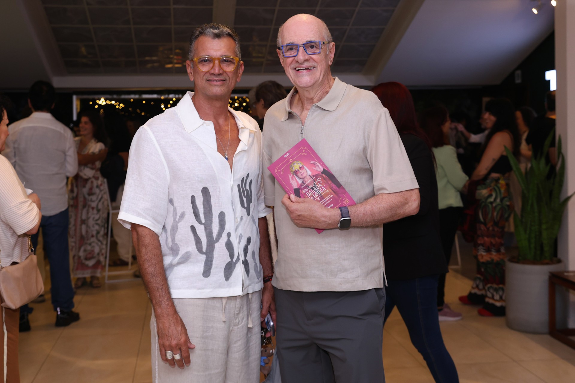 Marcos Caruso com o marido, Marcos Paiva - Foto: Roberto Filho / Brazil News