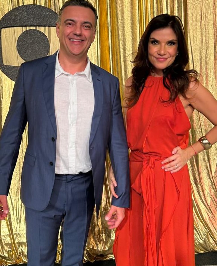 Sabina Simonato com o marido, Evandro Gandolfi - Foto: Reprodução / Instagram @sabinasimonato