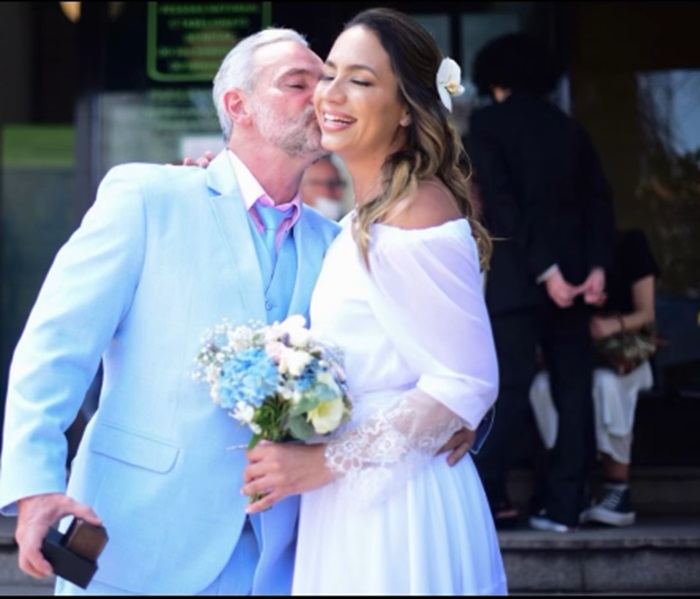 Mateus Carrieri e a esposa — Foto: Reprodução/Instagram @mateuscarrieriof