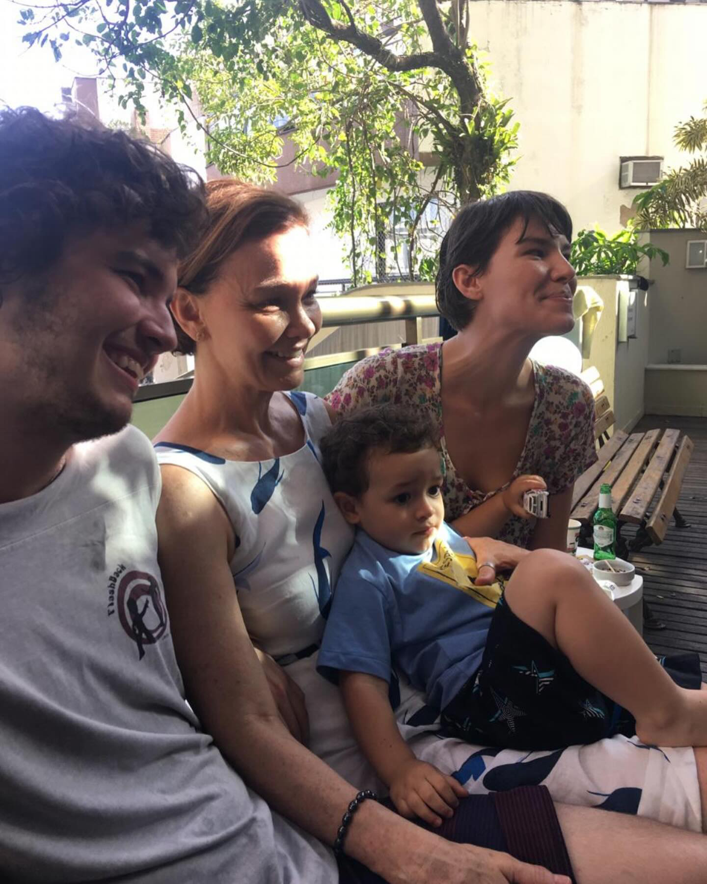 Miguel Borges com a família - Foto: Reprodução / Instagram