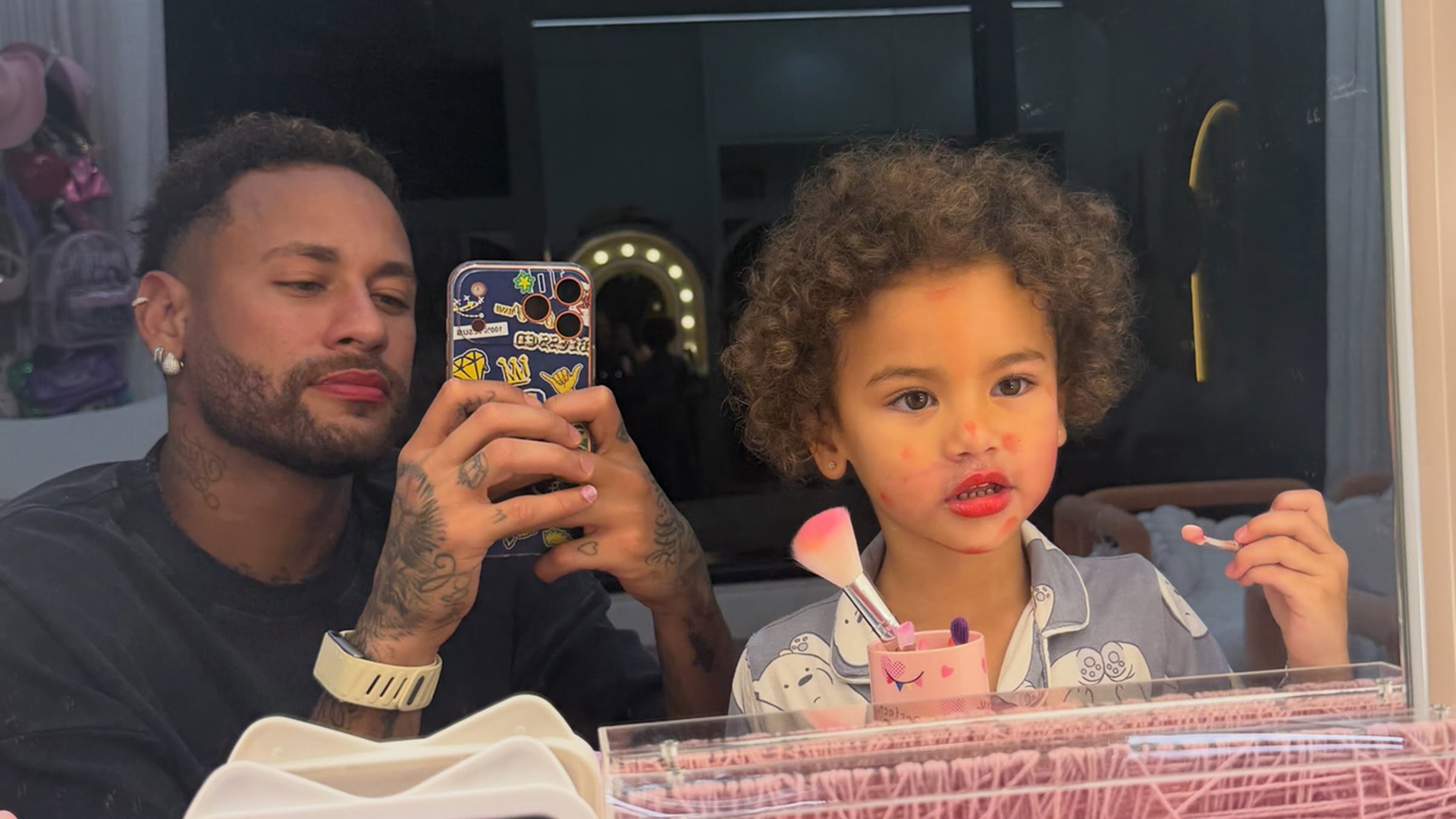 Neymar Jr e Bruna Biancardi são pais de Mavie - Foto: Reprodução / Instagram