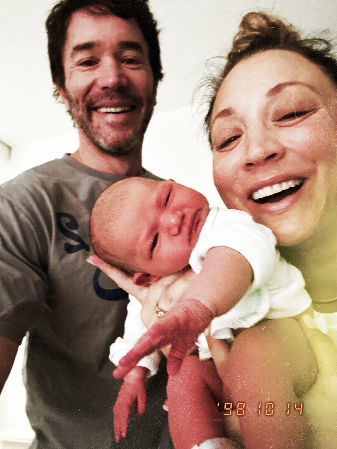 Nascimento de Philomena Carmine Bobby Pelphrey, filha de Kaley Cuoco - Foto: Reprodução / Instagram