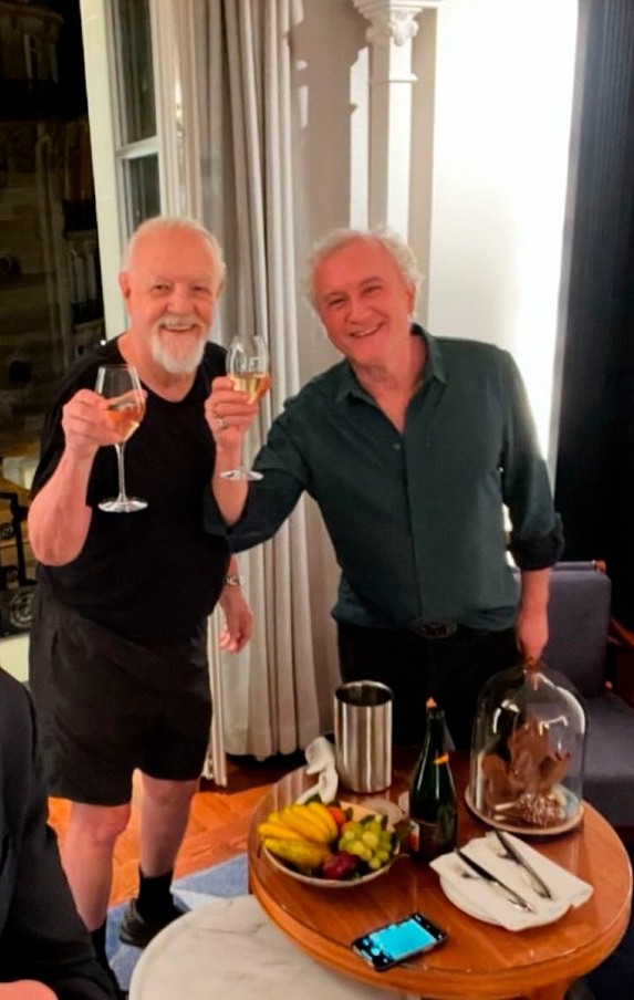 Ney Latorraca e Edi Botelho - Foto: Reprodução / Instagram / Lucas Botelho 