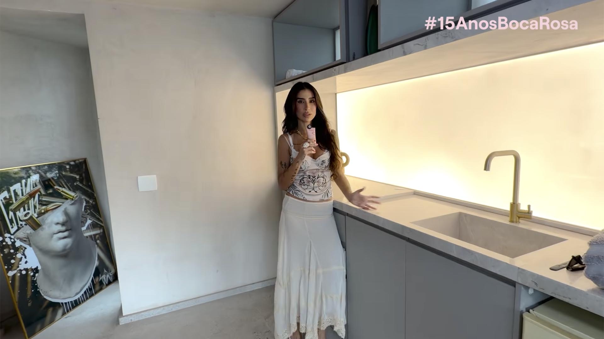 Nova casa de Bianca Andrade em São Paulo - Foto: Reprodução / YouTube